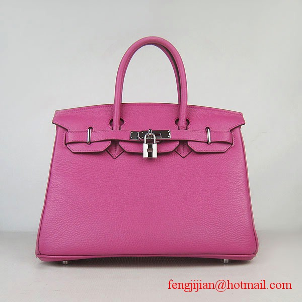 Hermes Birkin 30cmTogo Leather Bag Peachblow 6088